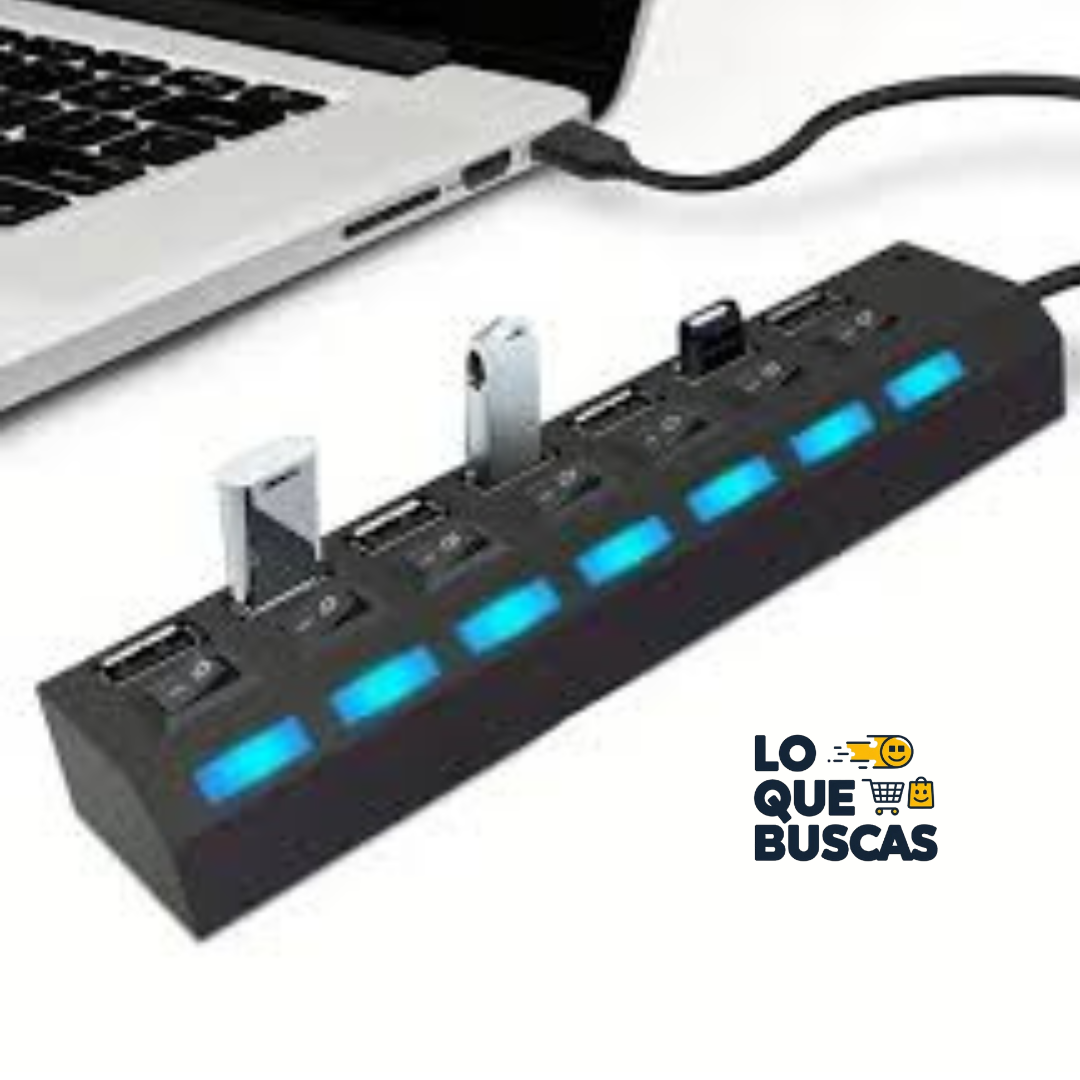 CARGADOR USB 7 PUERTOS
