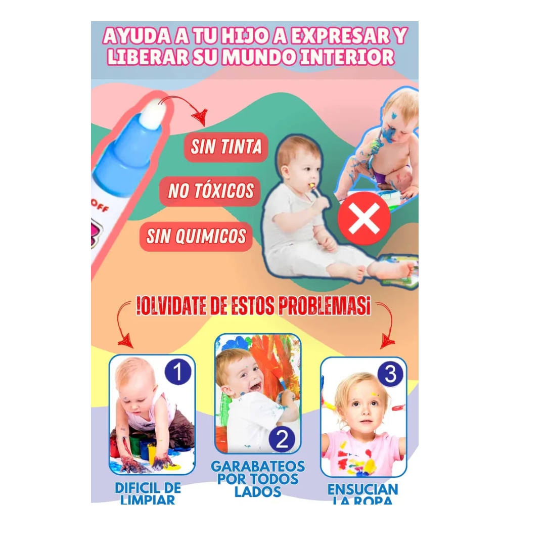 ALFOMBRA MÁGICA DE AGUA