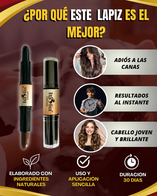 ✨Lápiz Tinte Cubre Canas Instantáneo✨